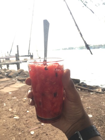Watermelon Juice at Fort Kochi