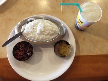 Curd Rice - My go to meal on the trip