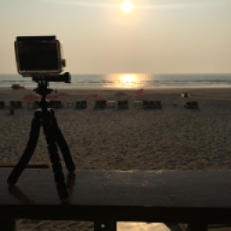 Sunset at Ashwem Beach